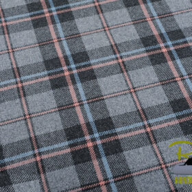 Nr. 36 Ruit roze blauwgrijs